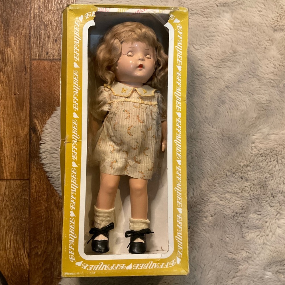 Effanbee Patsy Vintage Doll Composition Sleep Eyes‎ Painted Face 30's-40's